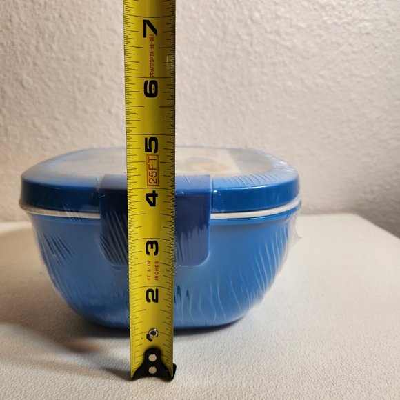 New Bentgo Salad 4 Compartment Bento Style Leak-Resistant Lunch Box Blue BPAFree - Picture 8 of 10